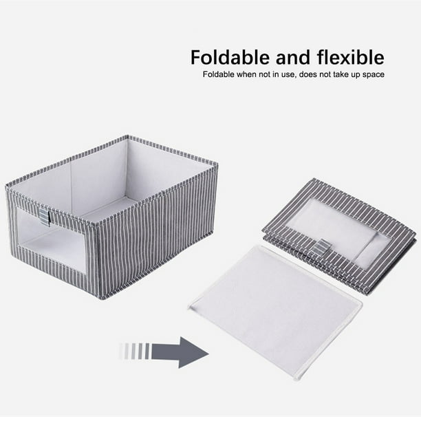 Caja de almacenamiento gris flexible