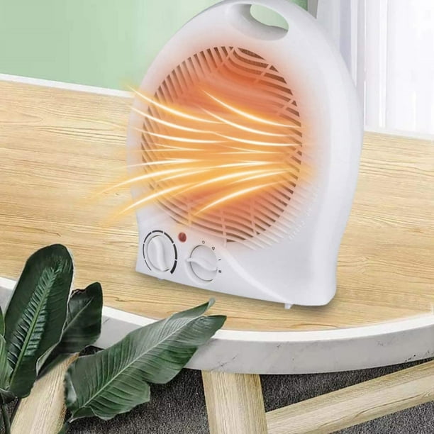 Calefactor de Aire Caliente Silencioso 220V Calefactor Bajo Consumo  26x24.5x9.5 CM Calentador de Ventilador Portátil Calefactor Electrico  Estufas para Hogar Habitaciones Dormitorio Oficina(Blanco) : :  Hogar y cocina