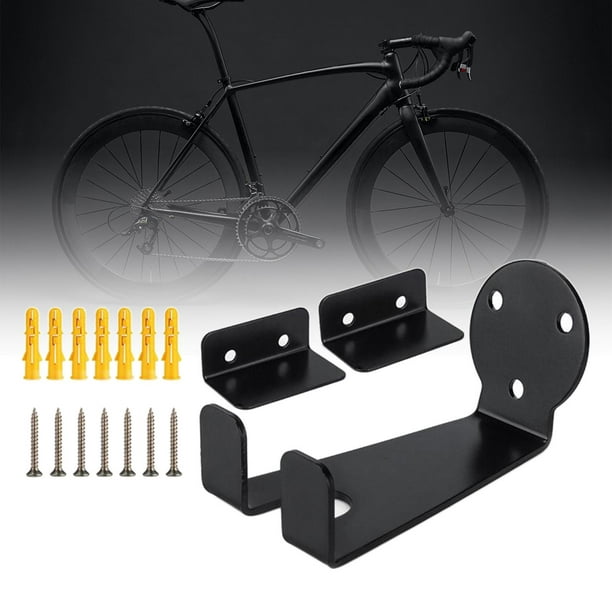  Soporte de pared para bicicleta, soporte de pared para pedal de  bicicleta, soporte de pared de acero de alto carbono, resistente ahorro de  espacio, soporte de almacenamiento de pared para bicicleta