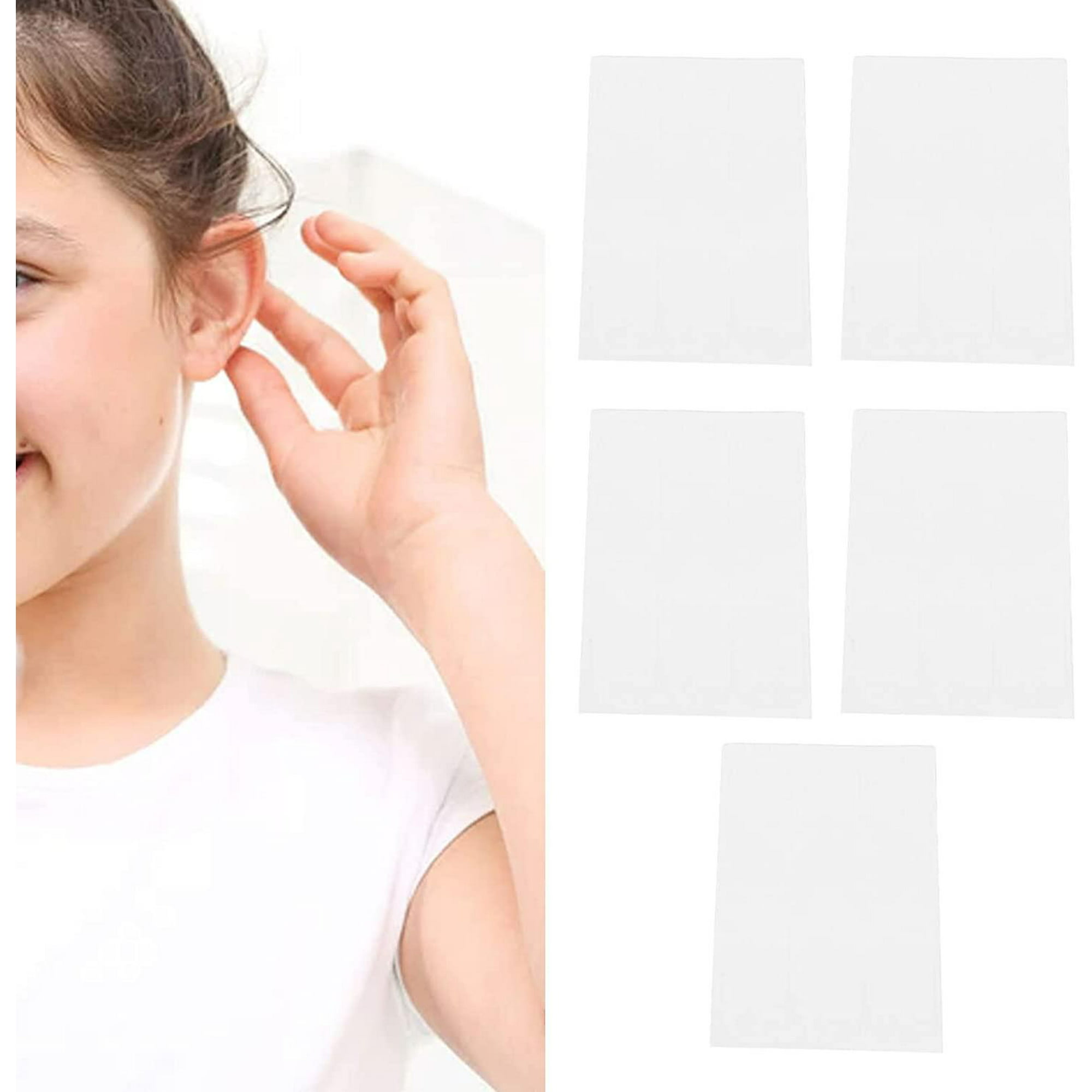 Corrector de orejas, Correctores de orejas sobresalientes transparentes,  Correctores estéticos de pegatinas de silicona para orejas Comtable,  Productos para el cuidado de correctores de orejas para a JAMW Sencillez