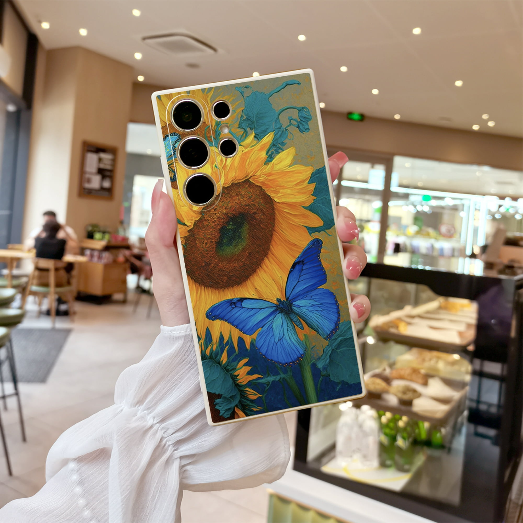 iPhone 11 Pro & Pro Max, Protector doble capa girasoles