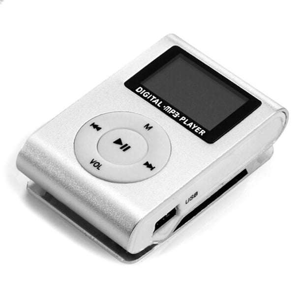 Mini reproductor de música MP3 portátil Reproductor de MP3 con clip de  metal con leyfeng