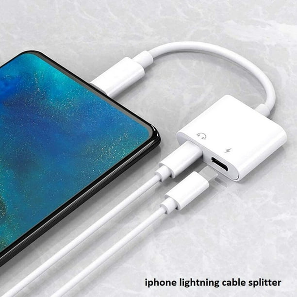 Cable De Carga Ecomlab Usb-Lightning Color Blanco Compatible Con Iphone