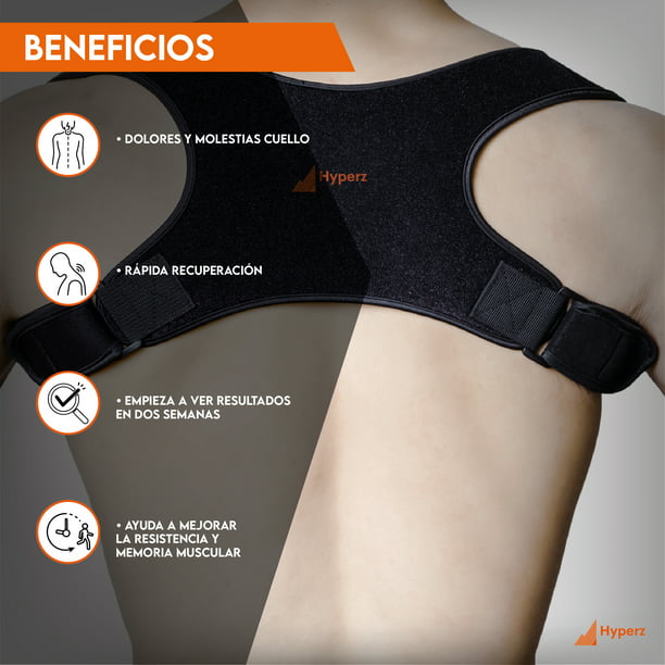 Potente Faja Ortopedica Para Correjir La Postura El Dolor Espalda Back  Support 