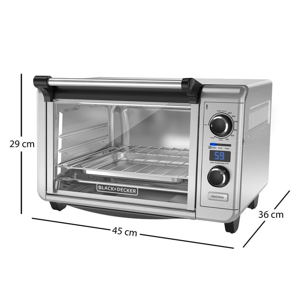 Horno Tostador B D Digital Tod3300Ssd Black Decker TOD3300SSD