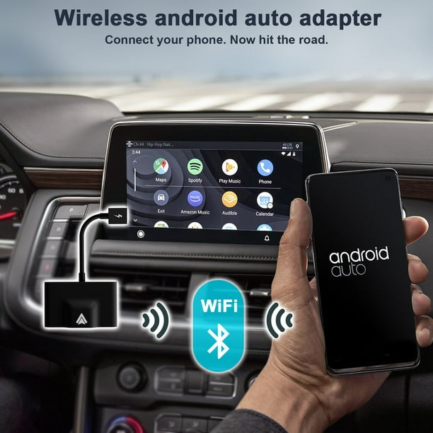 Adaptador inalámbrico Android Auto, Dongle USB Android Auto para