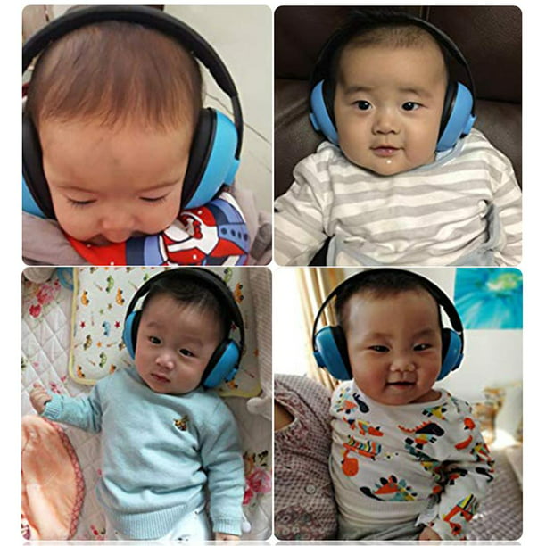 Childs Ear Protectores Orejeras Protección 0-3 Niños Niñas atención Orejeras  X2 perfke Orejeras de protección auditiva