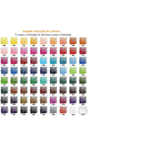 Set De 96 Lápices De Dibujo Malubero De Colores Profesional