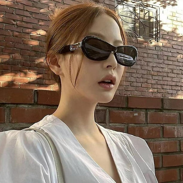 Small Rectangle Sunglasses Women Retro Glasses Vintage Square