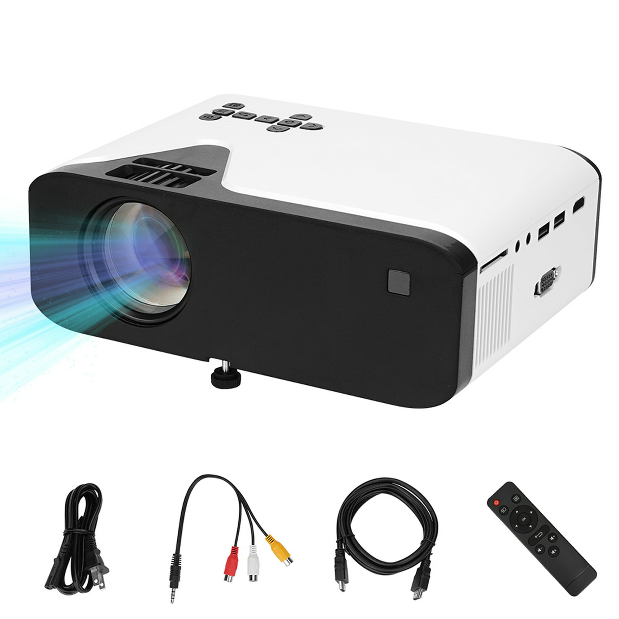 YG230 Mini proyector portátil Full HD 1080P Video Beamer Home Theater  Multipantalla Reproductor mult Abanopi Proyector