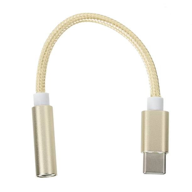 Xiaomi-Cable auxiliar tipo C Original, adaptador de conector de auriculares  de 3,5mm, tipo C