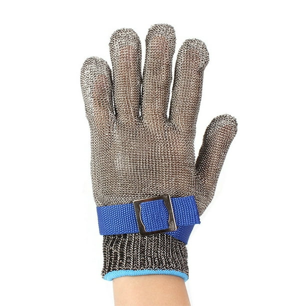 JM A guantes de acero inoxidable, guantes anticorte, protección