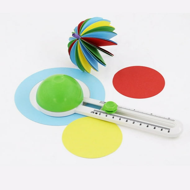 Cortador de papel circular TFixol Cortador de círculo rotatorio Corte  redondo manual TFixol Cortador de papel