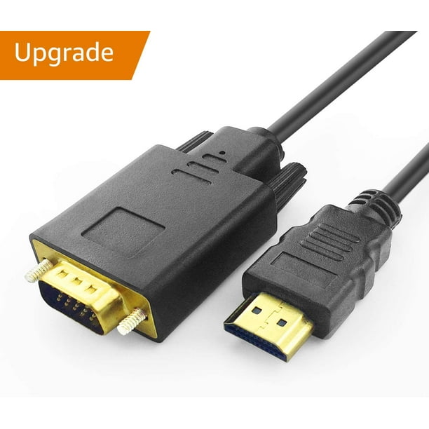 Cable convertidor de video HDMI macho a VGA macho