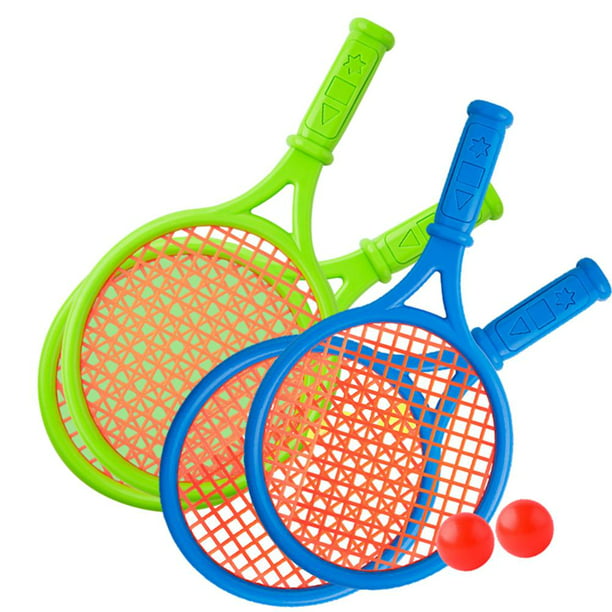 Raqueta de tenis de bádminton duradera con pelota de juego de