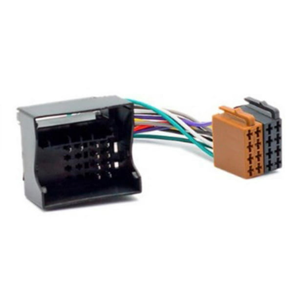 Adaptador de conector de arnés de cabdo ISO para radio estéreo de