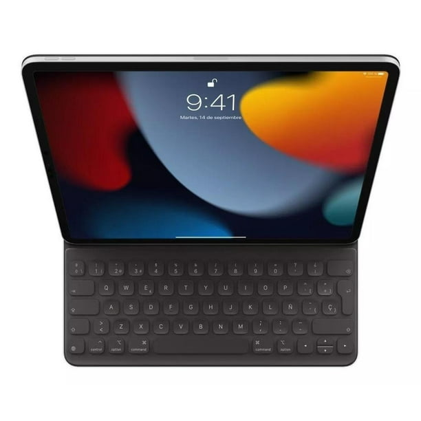 GENERICO Funda con teclado en español y Mouse para iPad 9, 8 o 7