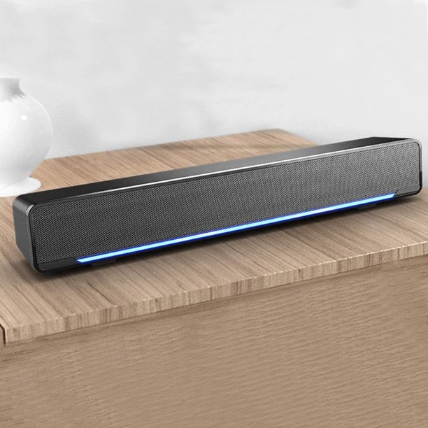 Bluetooth Barra Sonido Con Wired Usb Subwoofer Para Pc/tv Levamdar