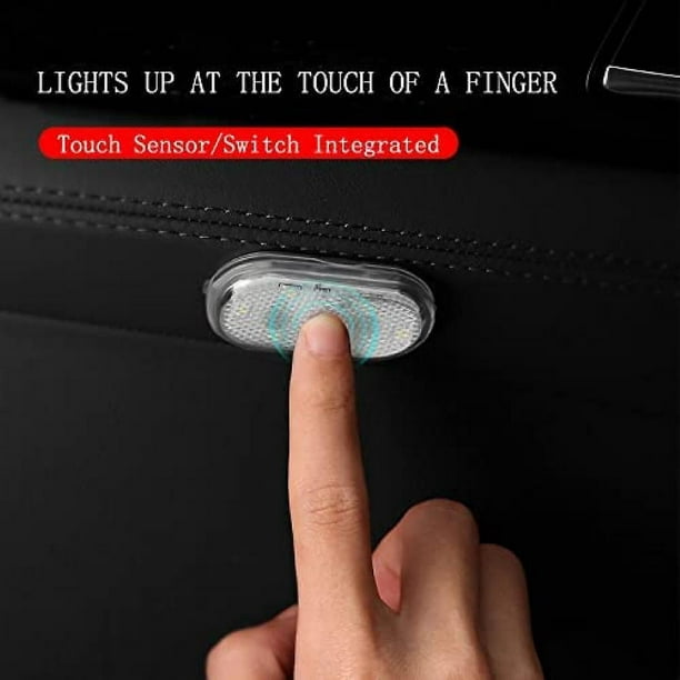 Luces interiores LED para coche de 2 piezas, luces interiores LED para  coche de 7 colores Sincero Electrónica