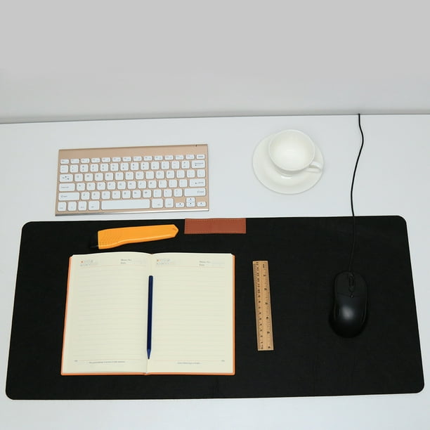 Alfombra de escritorio negra, Hola preciosa, inspirada en Rae Dunn,  Organizador de escritorio, Alfombrilla de ratón grande, Decoración de  oficina, Decoración de estación de trabajo -  México