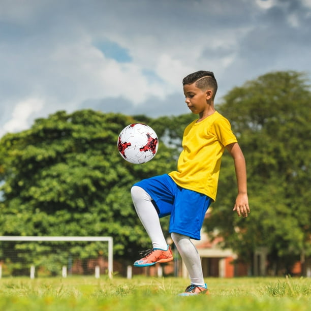 Estudiante Niños Adolescentes Adultos Tamaño 4 5 Fútbol PU Partido al aire  libre Entrenamiento Fútbol JShteea Para Estrenar