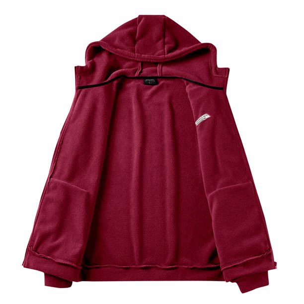 Gibobby Sudadera polar hombre Sudadera con Capucha de Forro Polar Sudadera  para Hombre(Rosa,G)