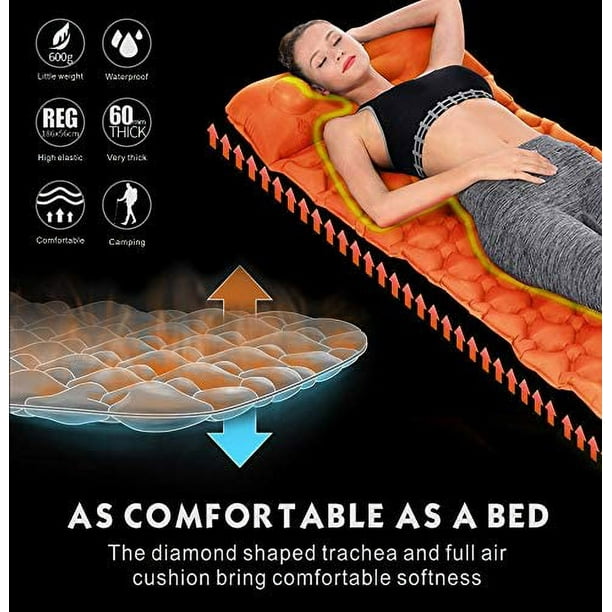 La última maravilla de : el colchón para camping que parece una cama