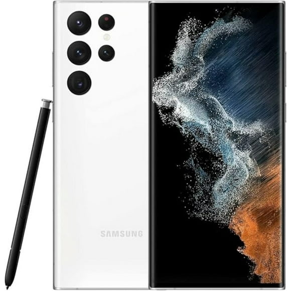 smartphone samsung galaxy s22 ultra 5g 128gb sms908u blanco