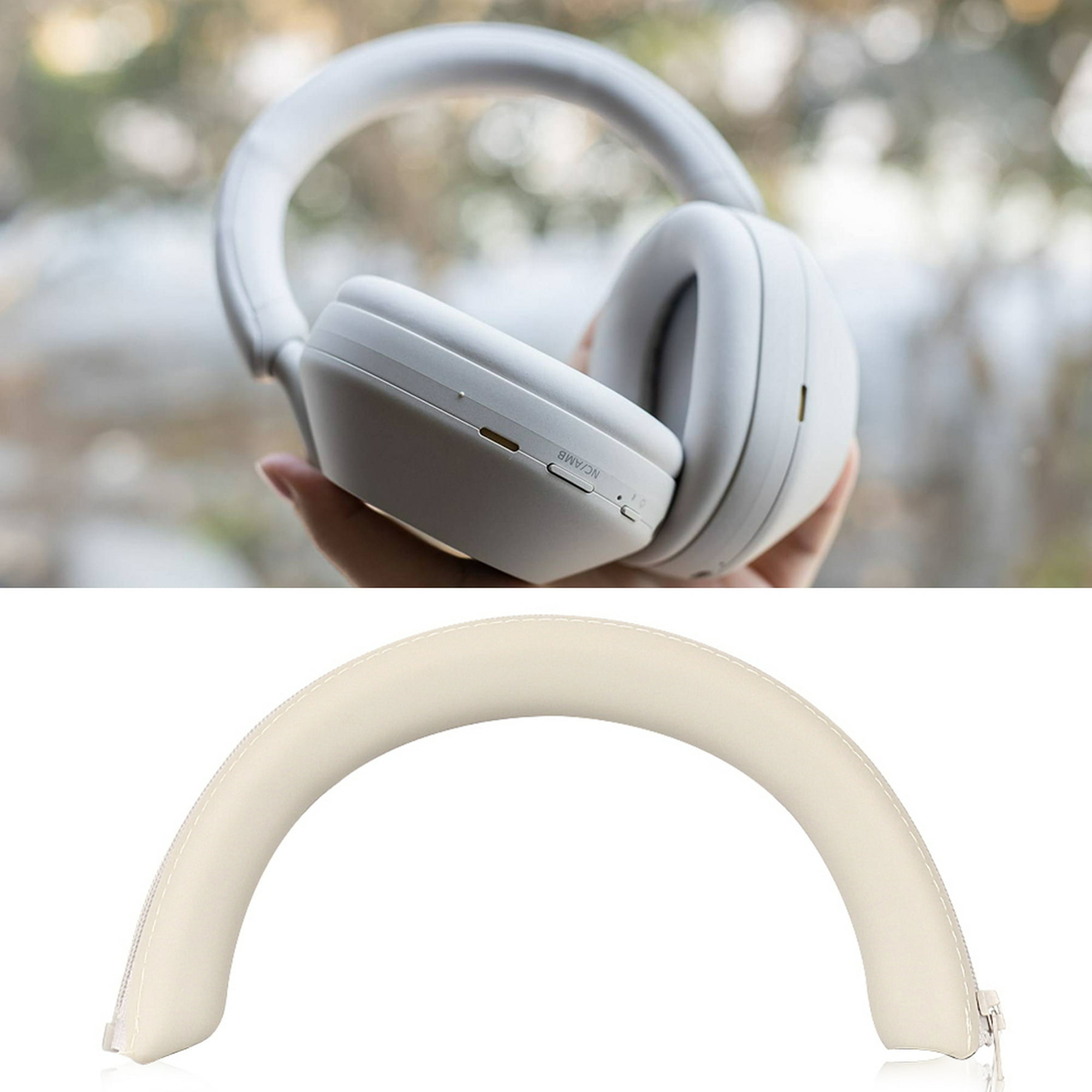 Desing Wish WH-1000XM5 - Funda para la diadema de tela de malla de aire,  repuesto para auriculares, compatible con Sony WH-1000XM5, protector de
