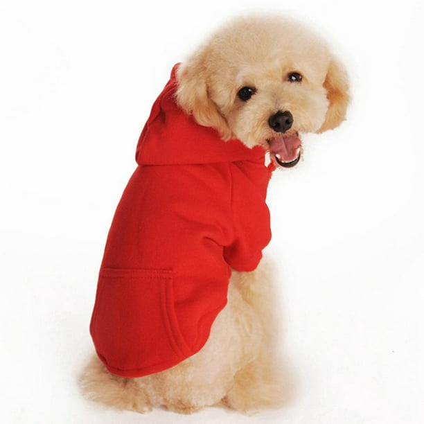 De Invierno Suave Y Cálida Para Mascotas Perros ejercicio Y Con Capucha Pullover Para Masc Yuyangstore Sudadera con capucha perros | Walmart línea