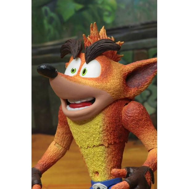 Crash bandicoot Figura Articulada 15 cm Orange