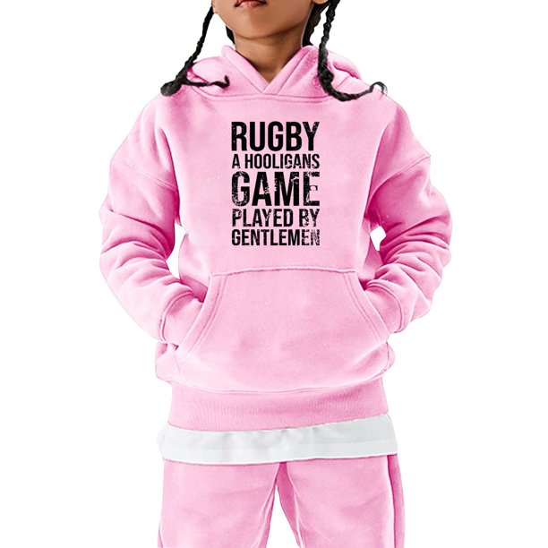 Gibobby Niños Niñas Sudadera con capucha al fútbol americano