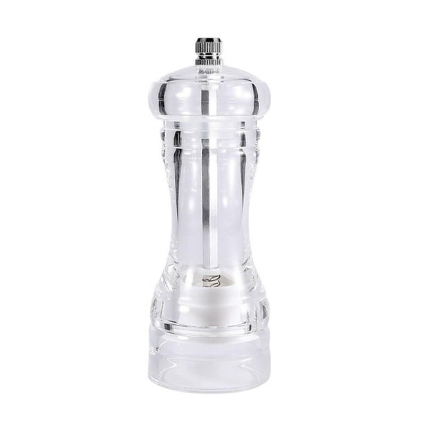 Molinillo de sal de batiradora de especias de botella de vidrio manual -  China Molinillo de especias rellenado y molinillo de sal precio