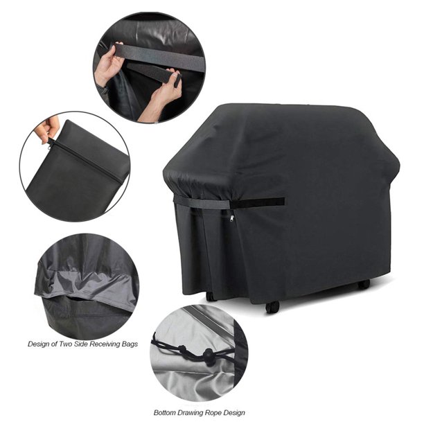 Con vídeo Tela Oxford 420D estilo bolsillo 145x61x117cm Nueva funda para barbacoa  Funda para muebles de tela Oxford Funda para barbacoa de tela Oxford para  jardín exterior ANGGREK Otros