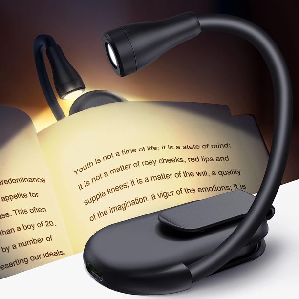 Luz Led De Lectura Recargable Usb Para Libros Y Para La Cama