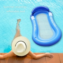 Hamaca de de PVC para verano silla plegable de Ehuebsd salón de placer cojín de cama flotante para piscina Playa y piscina de agua | Walmart en línea