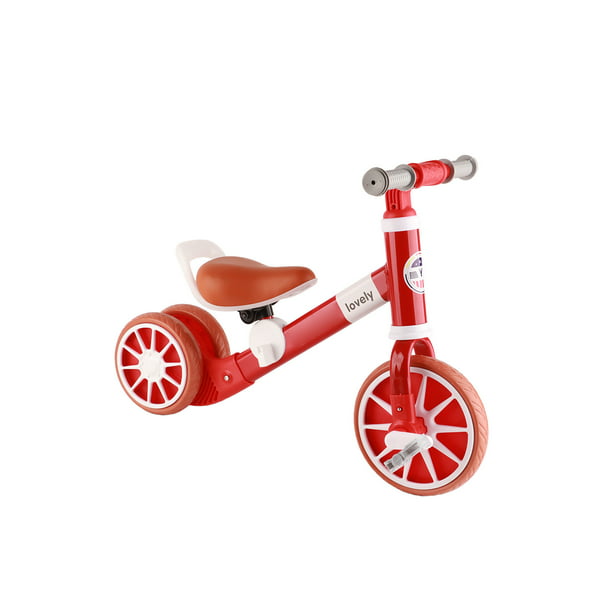 Bicicleta de bebé Equilibrio para niños 2 en 1 Triciclo de juguete para  niños Niño Niña Bebé Scooter con pedal ANGGREK Otros