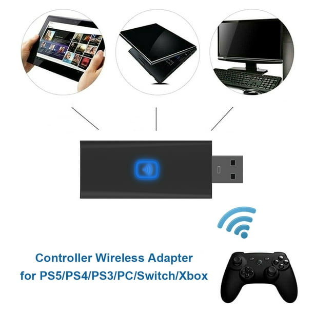 Convertidor adaptador bluetooth mandos universal PS4, PS5, XBOX, Switch y PC