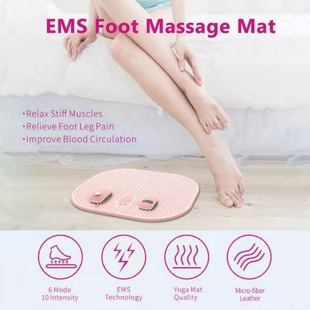 Masajeador de Pies Masaje Pies, Masajeador de Pies EMS y Piernas Electrico  con Agua Masajeador de Piernas Foot Massager eléctrica para masaje de pies