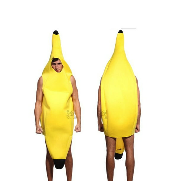 Disfraz de plátano, mono de fruta, accesorios, disfraces de fruta, traje de  Cosplay, traje de plátano, vestido para juego de rol, fiesta temática de  Adultos Salvador Disfraz de plátano