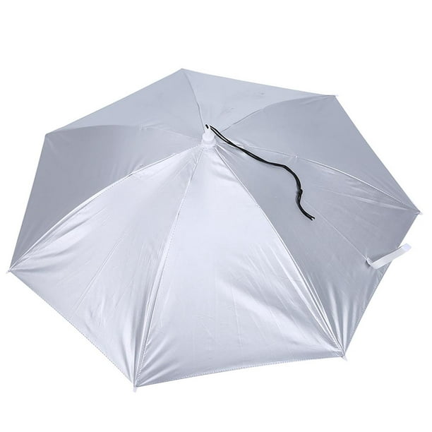 Sombrero de paraguas de pesca a prueba de viento y lluvia Cabeza
