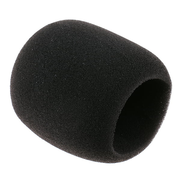 Esponja Suave Negro para Micrófono Sunnimix Funda de esponja para micrófono