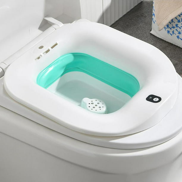 Baño de asiento eléctrico para asiento de inodoro, portátil para