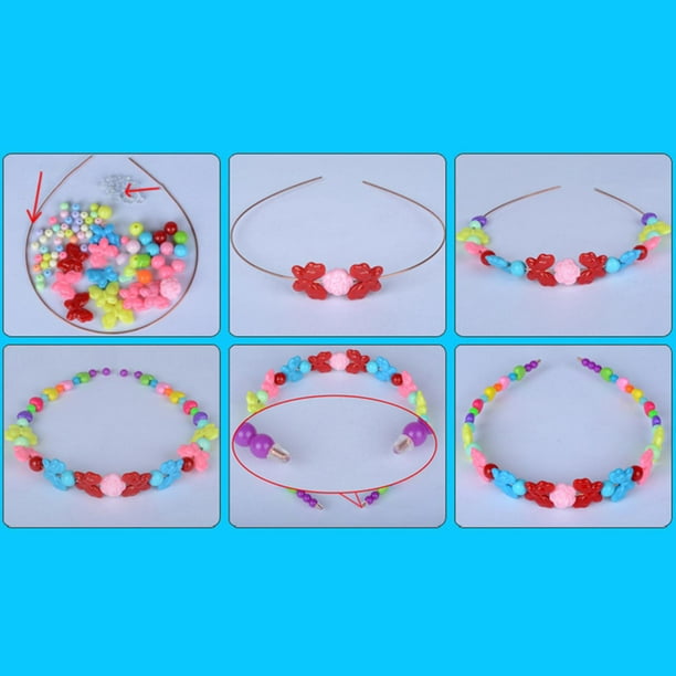 Joyería de abalorios para , abalorios acrílicos para pulseras, collares,  para , 24 de cuadrícula 1 Zulema Niños pulsera perlas