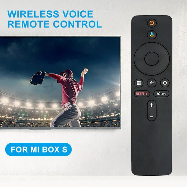  Mando a distancia para Xiaomi Mi Box S Reemplazo de control  remoto para Xiaomi Mi Box S con Bluetooth y control remoto por voz :  Electrónica
