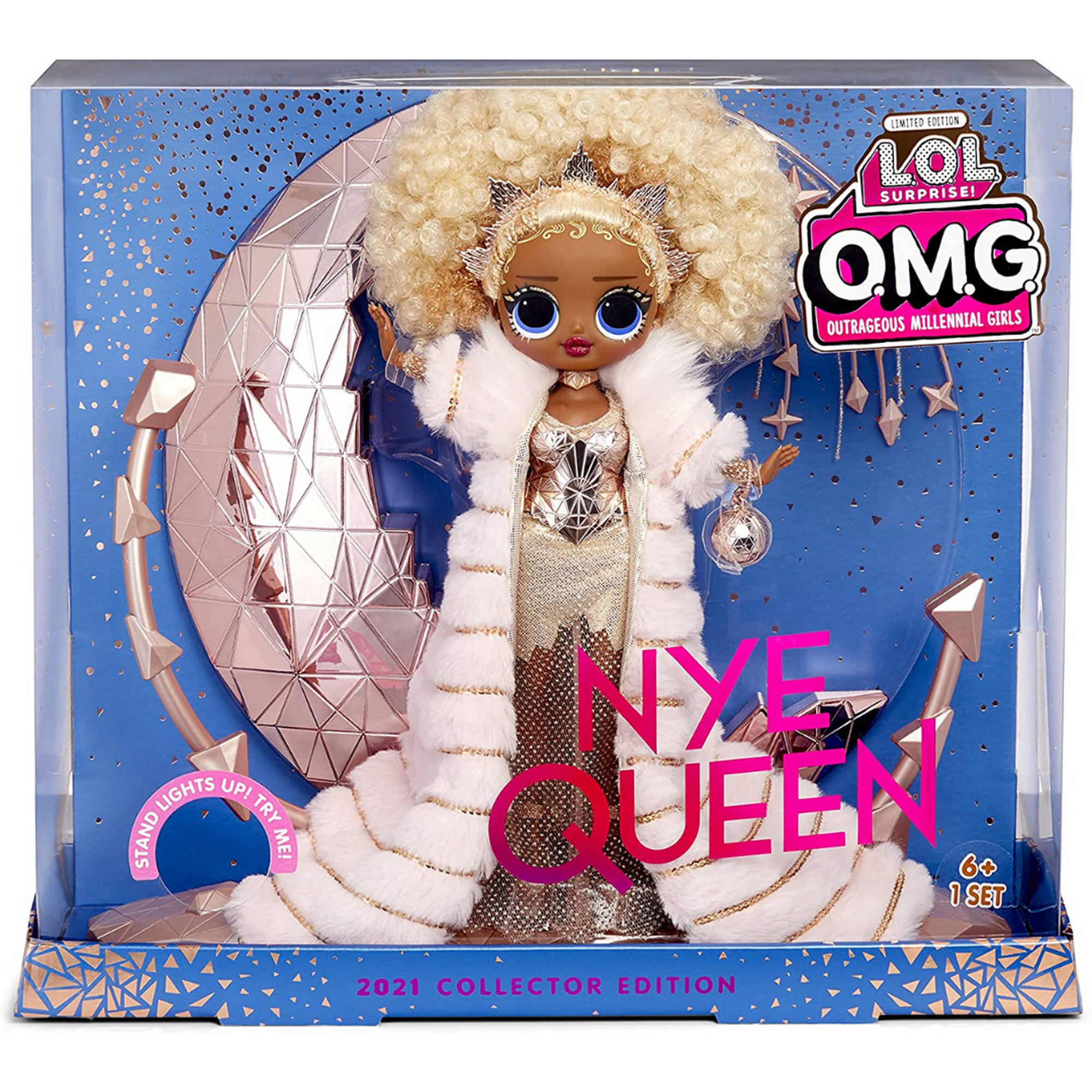 L.O.L. Surprise! OMG Collector Holiday Edition 2021, NYE Queen Modelo LOL  Surprise! IGA - 126 | Bodega Aurrera en línea