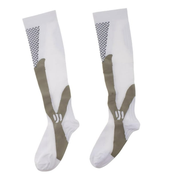 5 pares de calcetines de compresión hasta la rodilla con patrón novedoso,  calcetines deportivos cómodos para correr en bicicleta, medias y calcetería