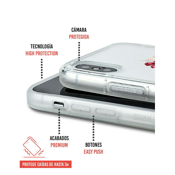 Funda Ultra Impacto Para iPhone XS Max, Uso Rudo, InstaCase Protector para iPhone  XS Max ultra impacto, Case anticaídas