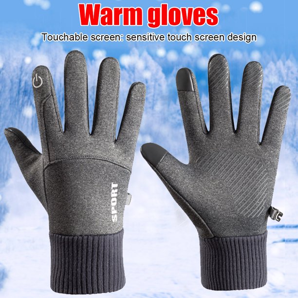 Guantes Bicicleta Antideslizante para Deportes al Aire Libre Correr  Motocicleta Esquí Negro JShteea Accesorios para bicicletas