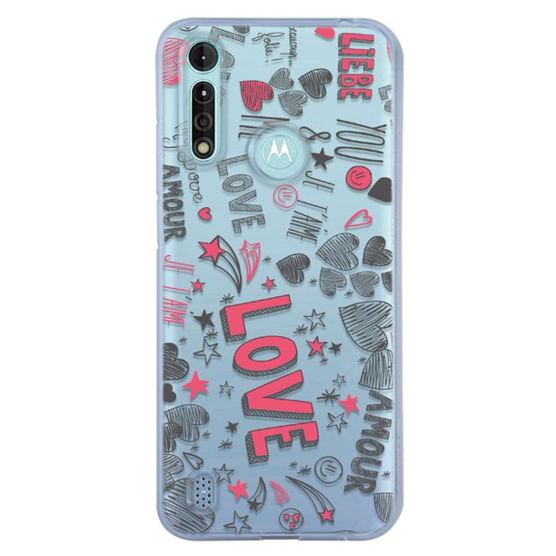 Funda Para iPhone 8 Plus Corazones Pixel, Uso Rudo, InstaCase Protector  para iPhone 8 Plus Antigolpes, Case Corazones Pixel